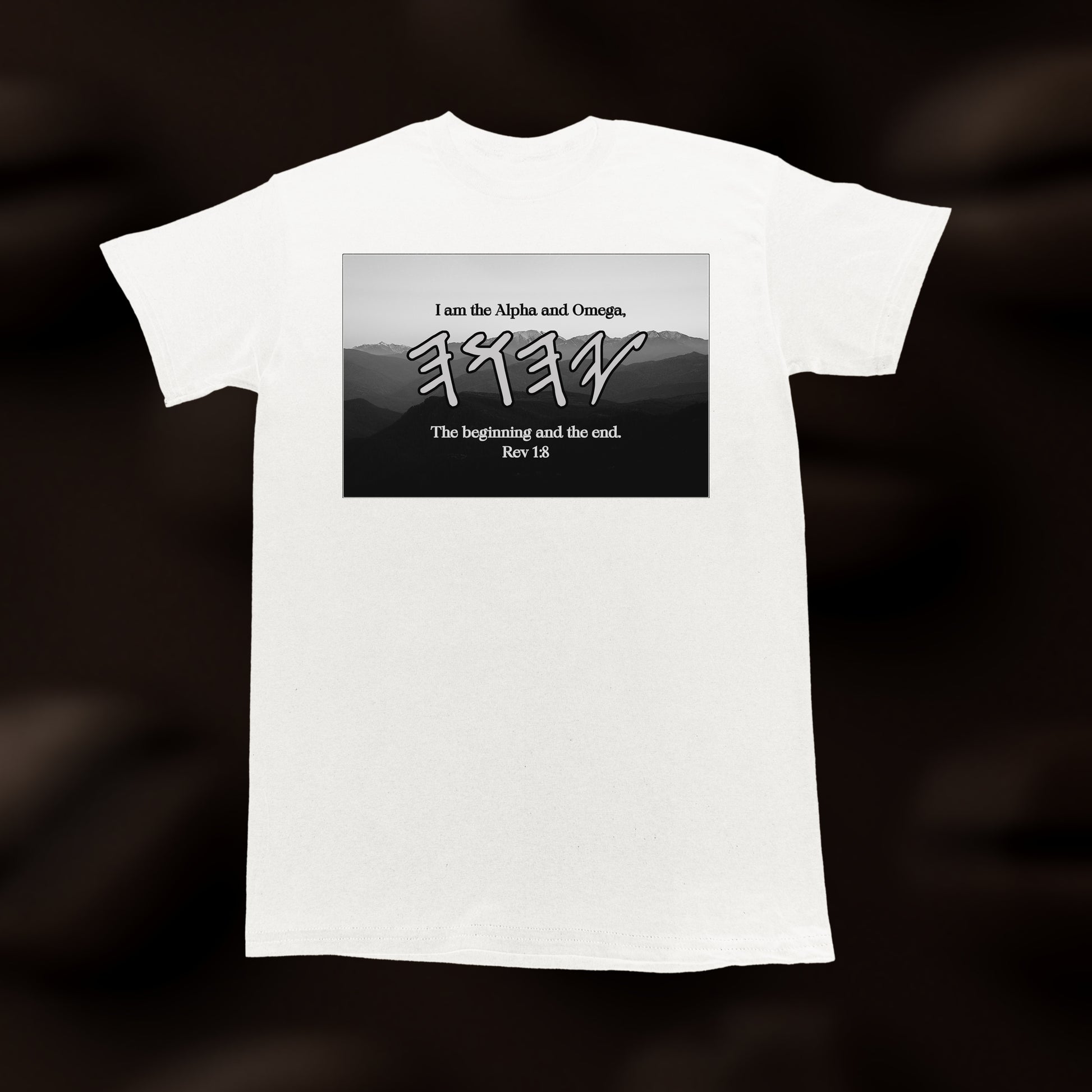 Yahuah Graphic T Gray